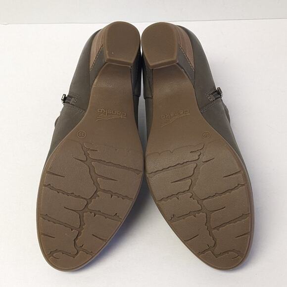 Dansko Debbie Burnished Ankle Boots, Taupe, Women's 39 EU (US 8.5-9) - Picture 6 of 7